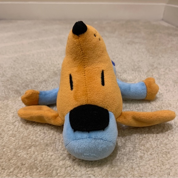 Dog Man 9.5" Plush Toy Stuffed Animal Dav Pilkey Beanie Figure - Picture 3 of 12